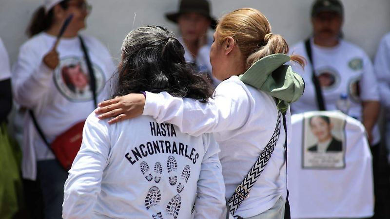Madres buscadoras convierten el 10 de mayo en protesta